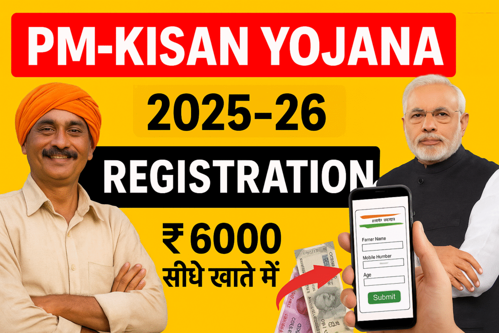 PM-Kisan Yojana Registration 2025–26