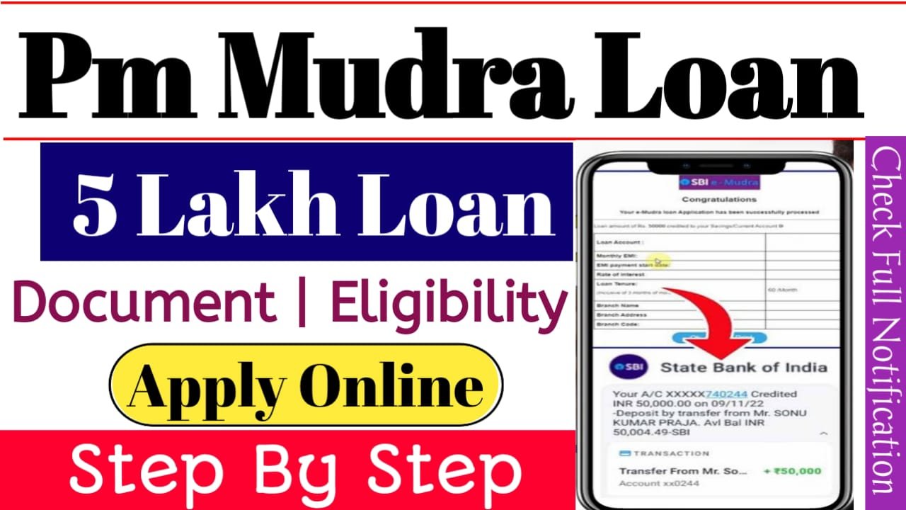 Pradhan Mantri Mudra Loan Yojana 2025